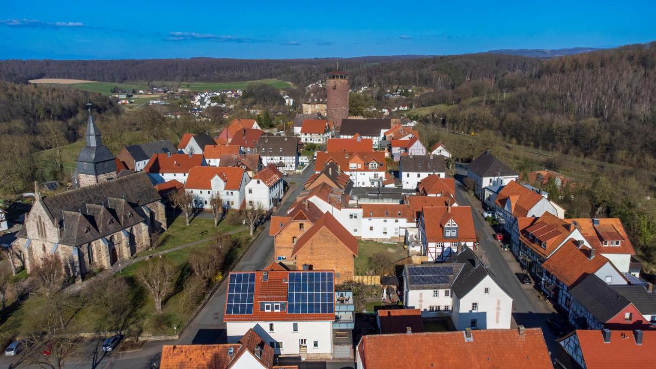 Ferienwohnung Zur Burg Trendelburg Luaran gambar